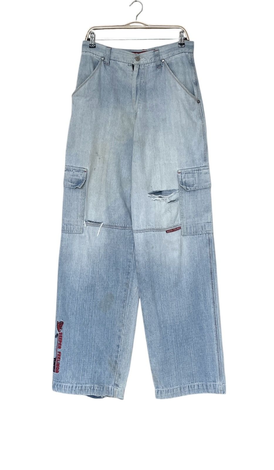 Rap Tees × Vintage Vintage Brand Soul Rapper Baggy Jeans 2000s Size US 29 - 1 Thumbnail