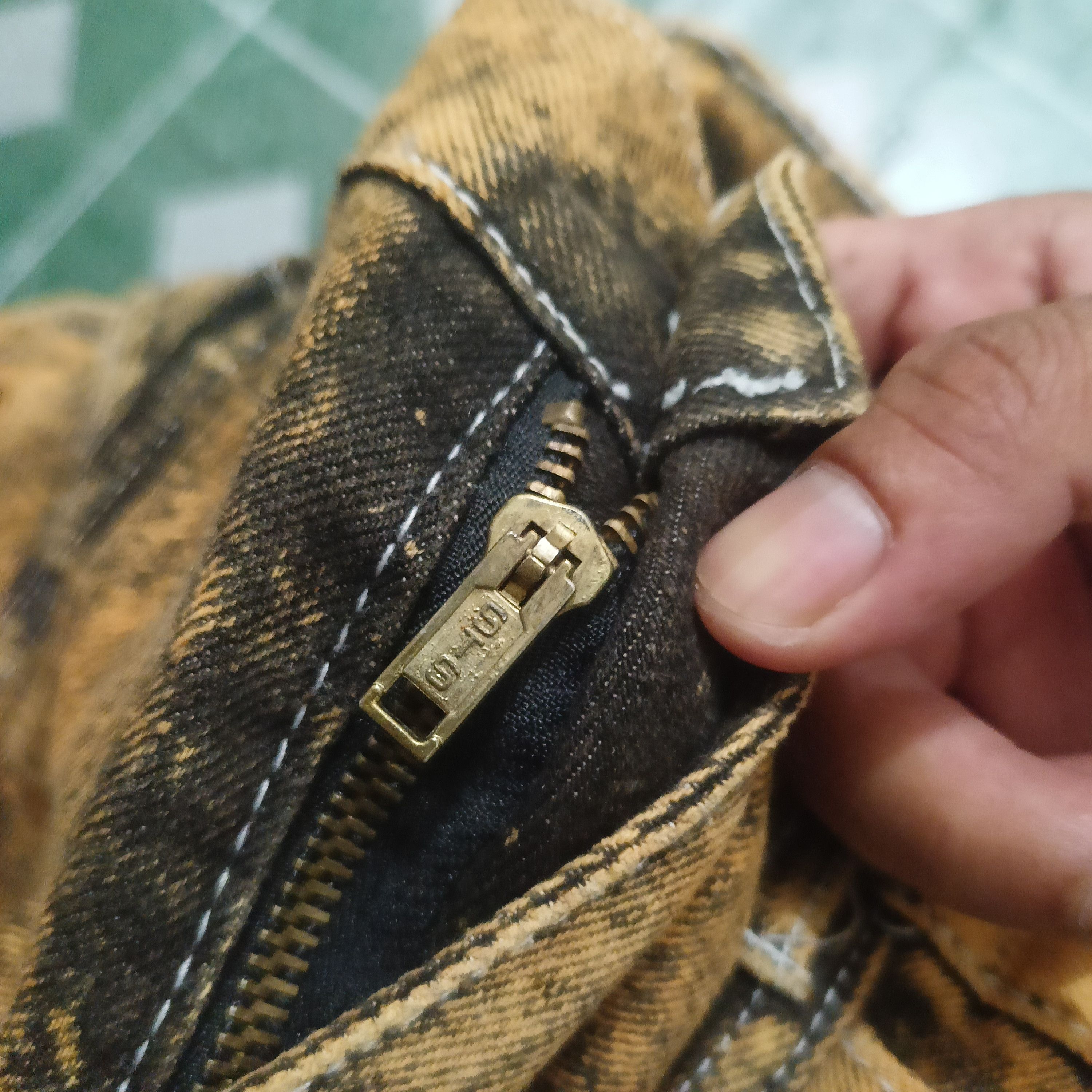 Japanese Brand Rare Retro Vintage Abadini by Chicabadi Distressed Jeans Size US 34 / EU 50 - 22 Thumbnail