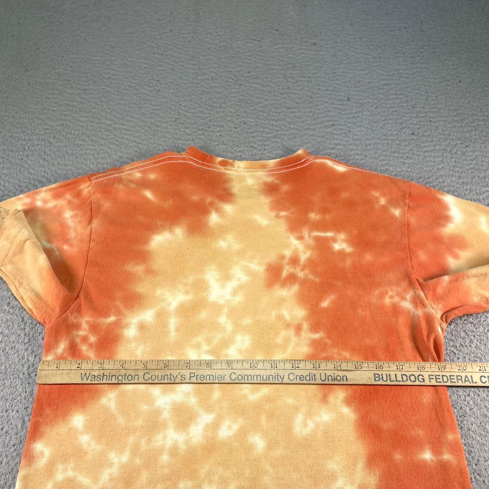 Broken Promises Co. Broken Promises Shirt Mens M Orange Tie-Dye Skeleton Flames Car Hot Wheels Streetwear Graphic Print Crew Neck Short Sleeve Size US M / EU 48-50 / 2 - 6 Thumbnail