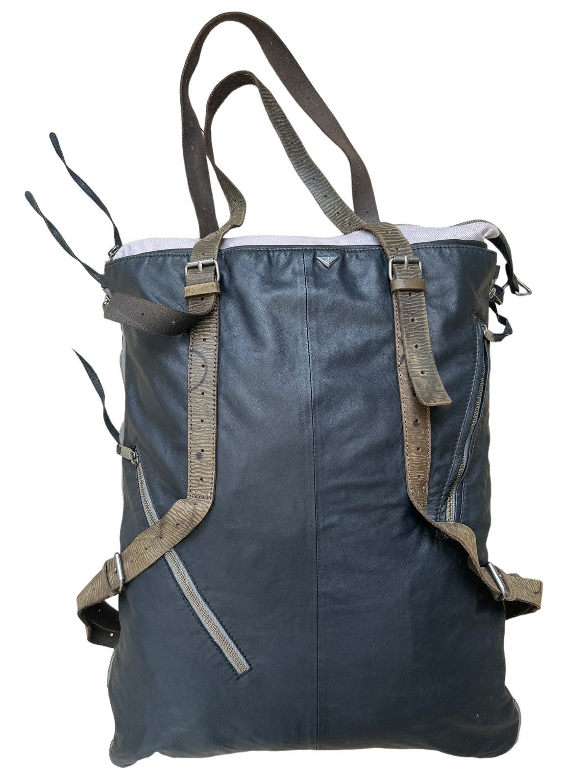 Diesel Diesel For Successful Living Patina Napa Leather Tote Bag Size ONE SIZE - 6 Thumbnail