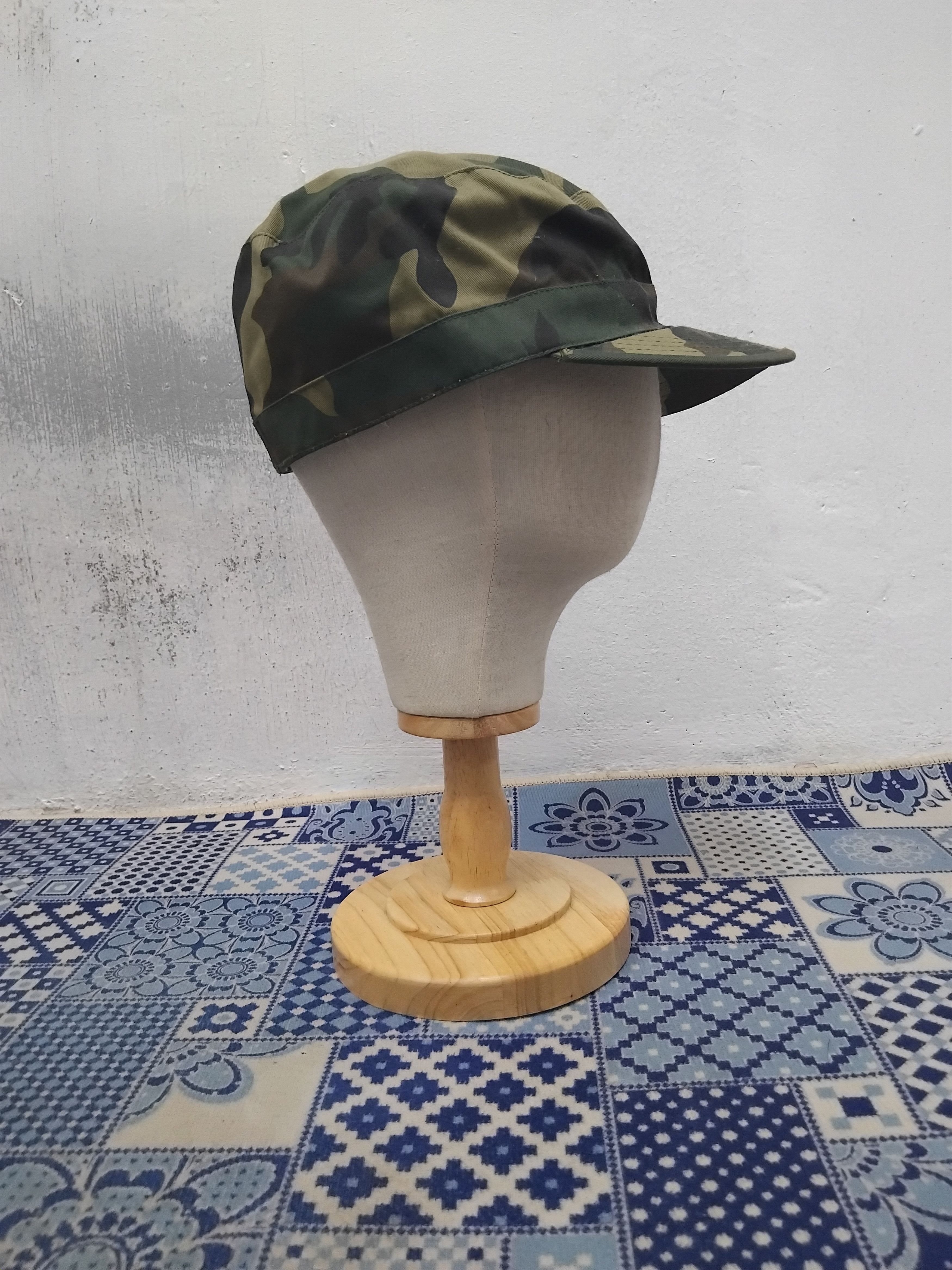 Japanese Brand Camouflage military green cap Size ONE SIZE - 8 Thumbnail