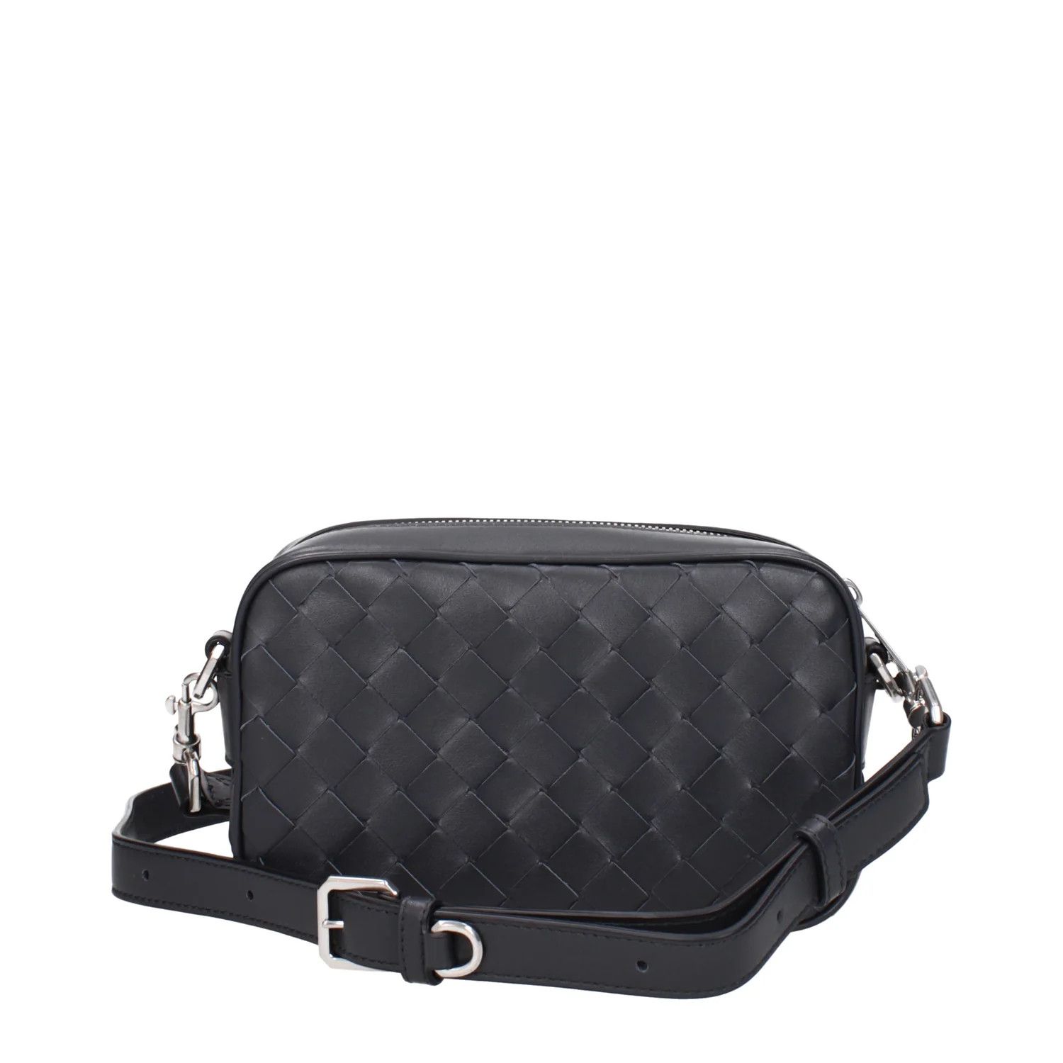 Bottega Veneta ob1o1e0325 Size: OS / Leather Crossbody Bag in Slate Grey Size ONE SIZE - 3 Thumbnail