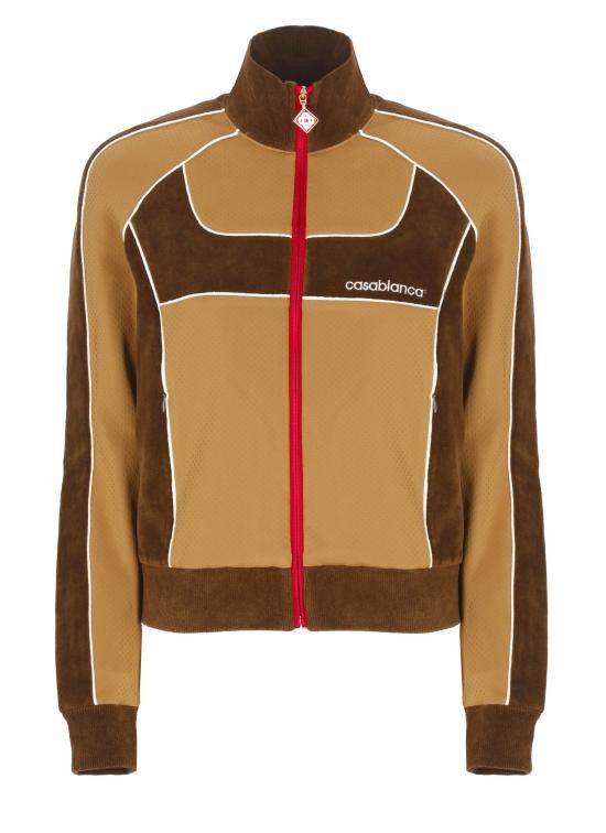 Casablanca CASABLANCA Women Hoodies WS25JTP35701 BEIGE BROWN Brown Size M / US 6-8 / IT 42-44 - 1 Thumbnail