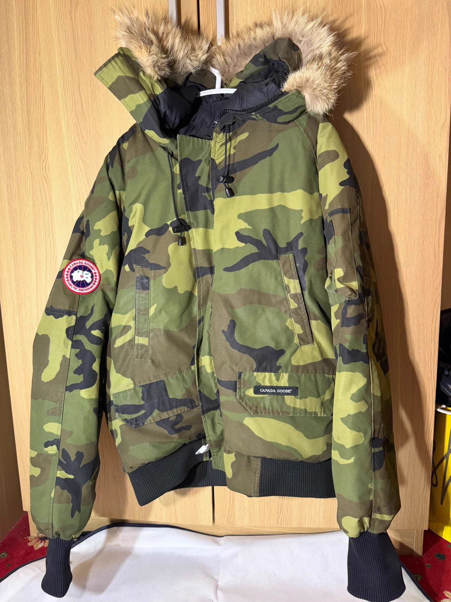 Canada Goose Chilliwack Camo WP Wool Hood Pilot Unisex M