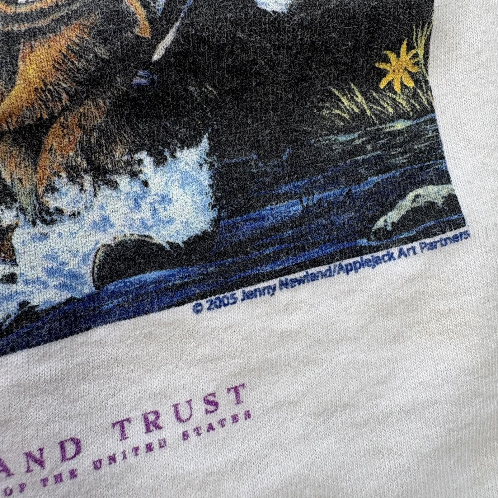 Delta Vintage Y2K Animals Wildlife Nature Conservation Shirt Size US M / EU 48-50 / 2 - 3 Thumbnail