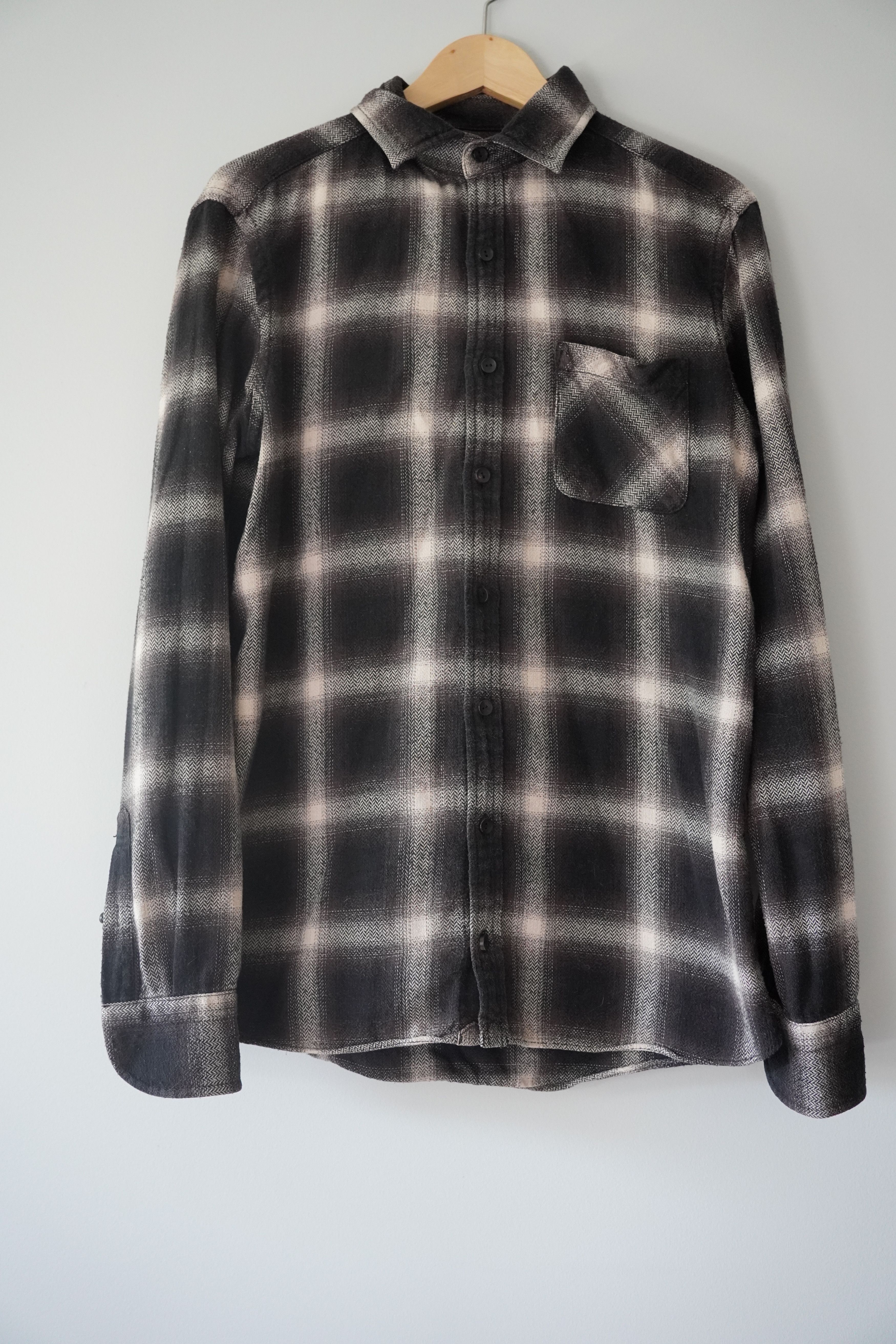 Kolor charcoal check long-sleeve button-up shirt Size US L / EU 52-54 / 3 - 1 Thumbnail