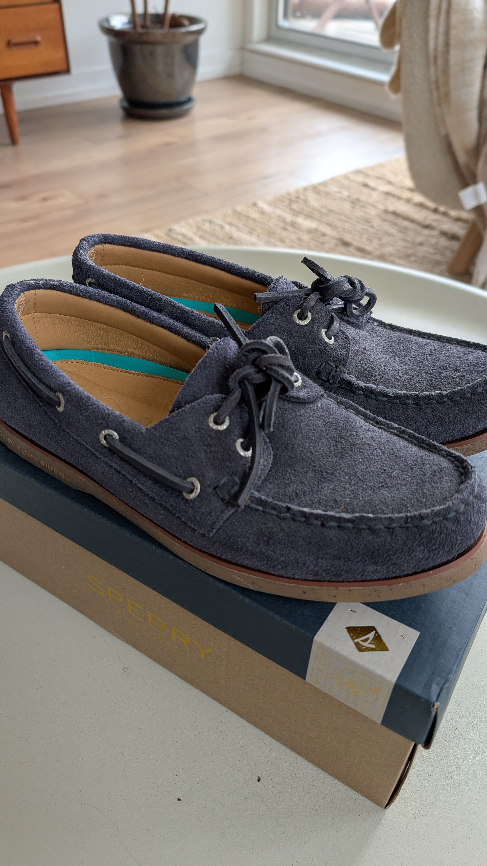 Sperry Sperry Gold Cup A/O Suede - Navy - 9 Size US 9 / EU 42 - 4 Thumbnail