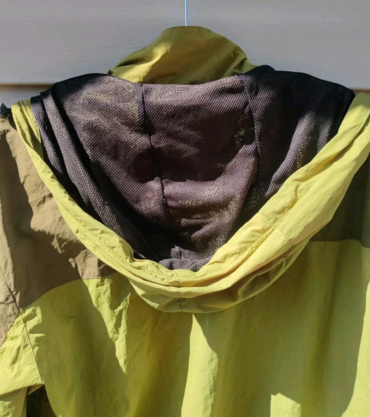 Casio CASEI Windbreaker Rain Jacket Medium Hooded Green Pockets Size US M / EU 48-50 / 2 - 5 Thumbnail