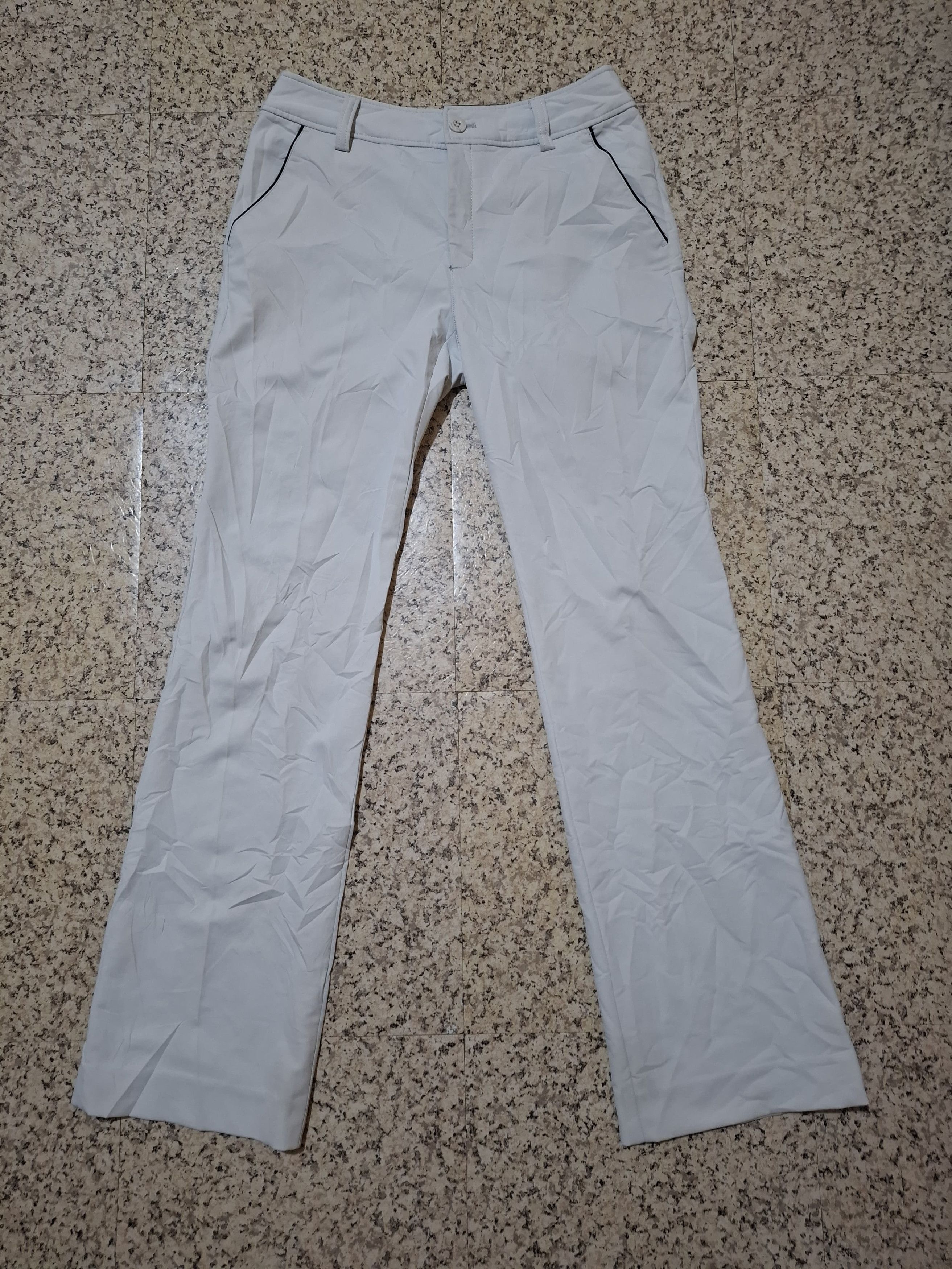 Courreges Courrèges Sport Futur White Piping Flare Trousers Size US 28 / EU 44 - 1 Thumbnail