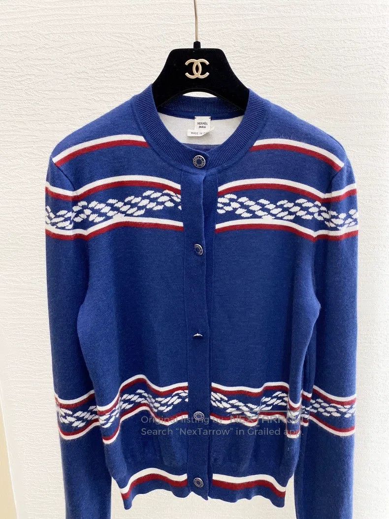Hermes Hermes Cashmere cardigan Size XS / US 0-2 / IT 36-38 - 2 Thumbnail