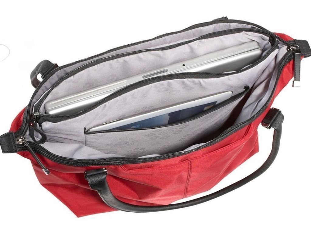 The Unbranded Brand Samsonite Luggage Jordyn 21in Tote in Ruby Red Size ONE SIZE - 2 Thumbnail