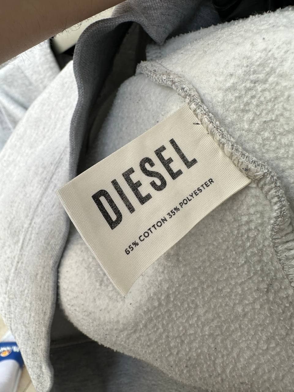 Diesel Diesel Full Zip Hoodie y2k Gray Hooded Sweater Size US M / EU 48-50 / 2 - 14 Thumbnail