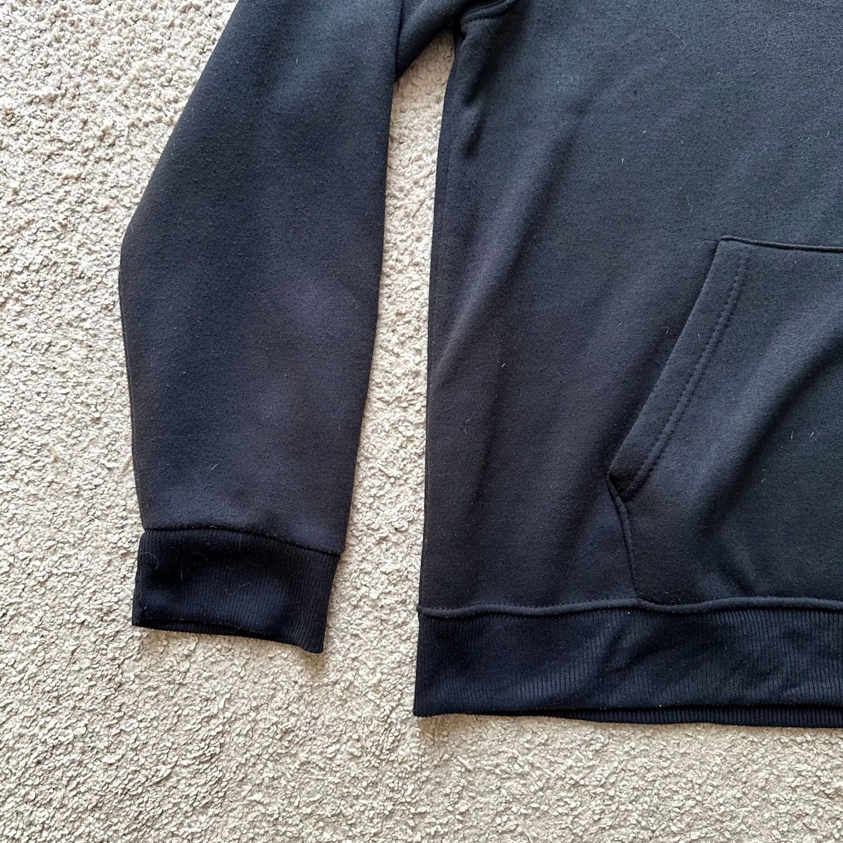 Champion Champion Hoodie Pullover Sweatshirt Mens 2XL Black Logo Fleece Size US XXL / EU 58 / 5 - 5 Thumbnail