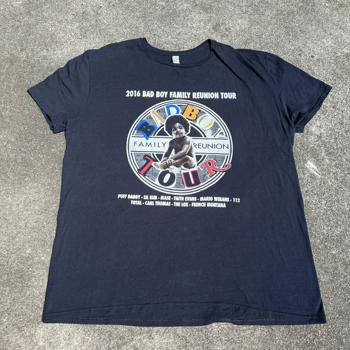 Other Bad Boy Family Reunion Tour Hiphop Rap Promo Tee XL Size US XL / EU 56 / 4 - 2 Thumbnail
