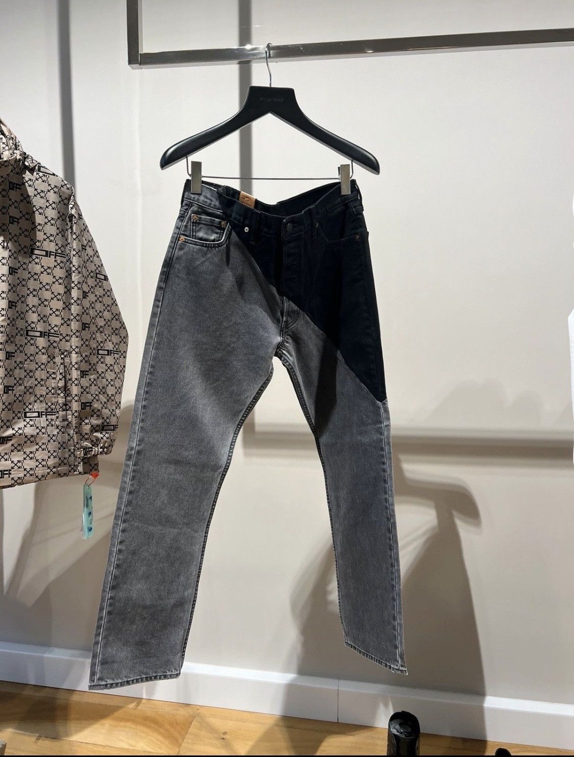 Levi's × Vetements Vetements x Levi’s Split Denim Size US 32 / EU 48 - 1 Thumbnail
