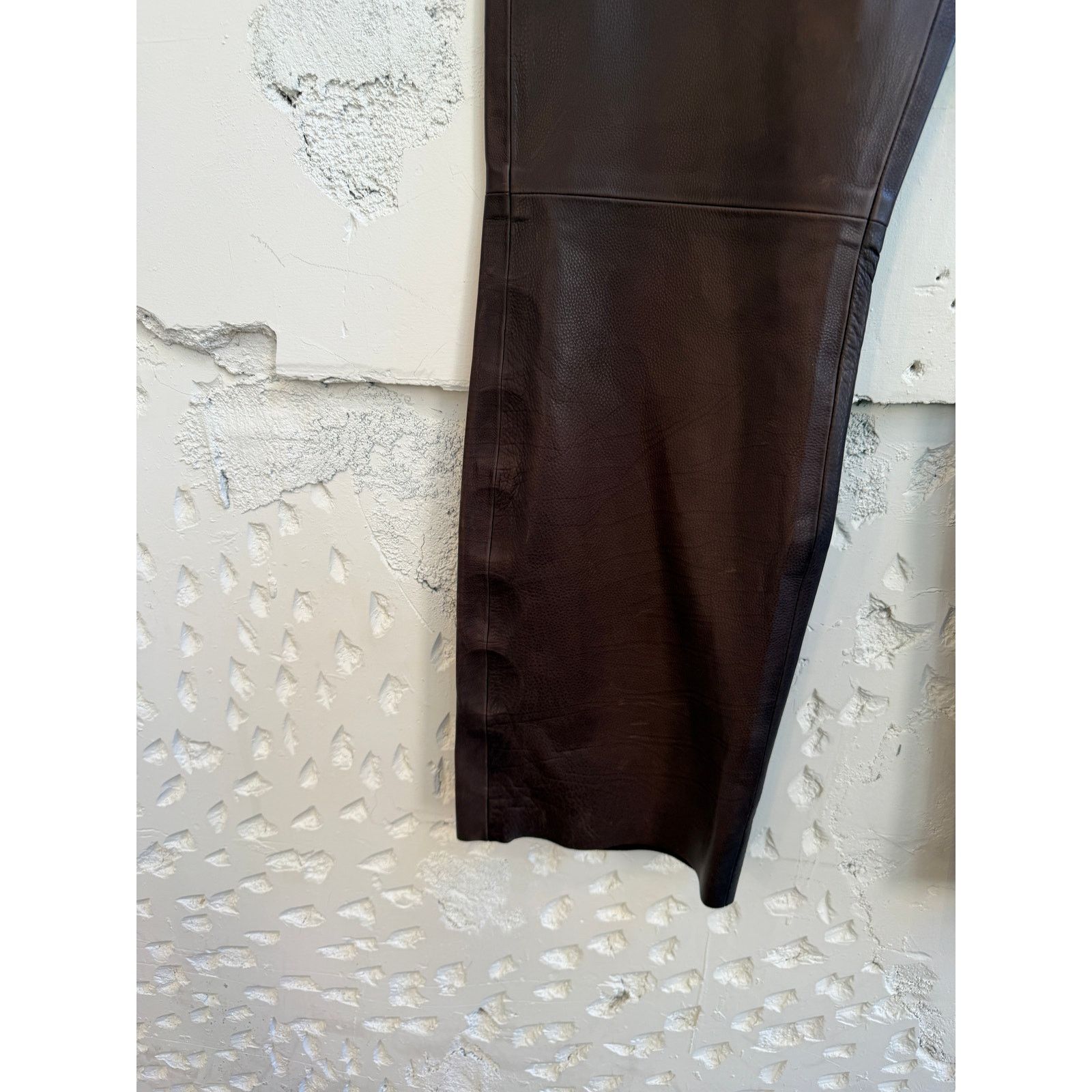 Cout de la Liberte Cout De La Liberte Jimmy/Baby G Leather Flare Pants Size US 36 / EU 52 - 4 Thumbnail