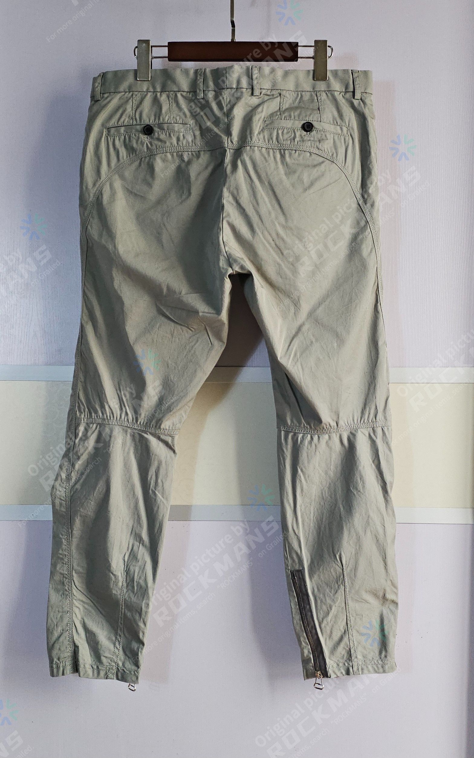 Lanvin Lanvin Biker straight-leg Trousers Casual Pants Size 50 Size US 34 / EU 50 - 4 Thumbnail