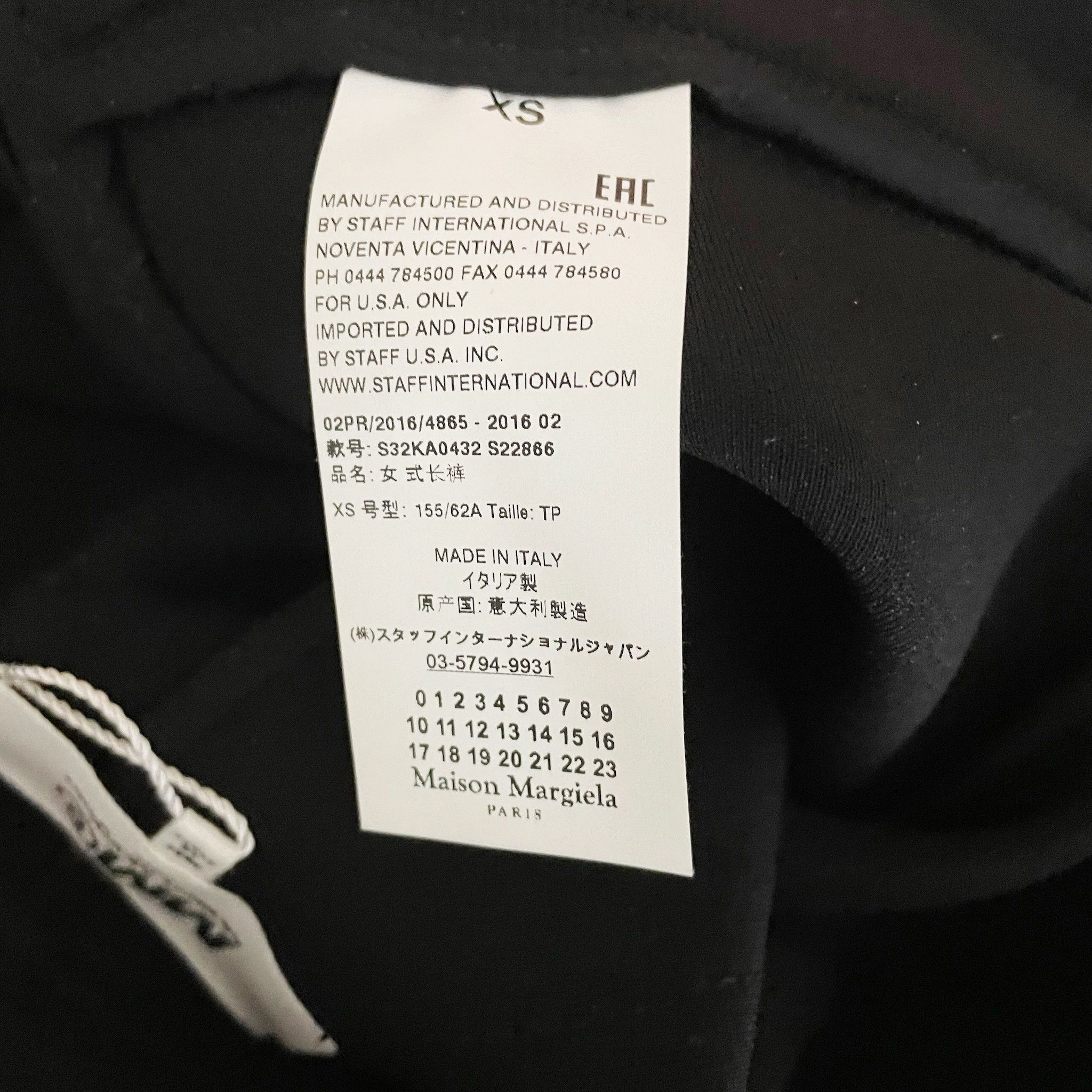 Maison Margiela Maison Margiela Paris MM6 Ponte Stretch Stitch Size 25" / US 0 / IT 36 - 3 Thumbnail