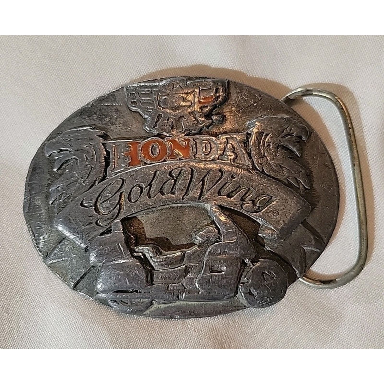 Honda Honda Goldwing Belt Buckle Q90 USA Siskiyou Belt Buckle Co Size ONE SIZE - 1 Thumbnail