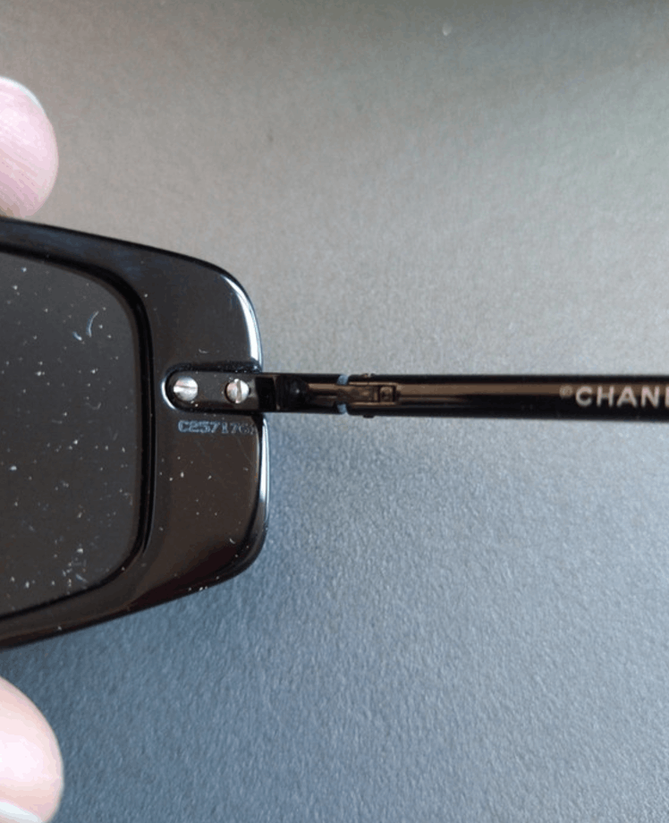 Chanel CHANEL SUNGLASSES 5036 LOGO CC Wrap Metal Vintage Iconic Size ONE SIZE - 6 Thumbnail