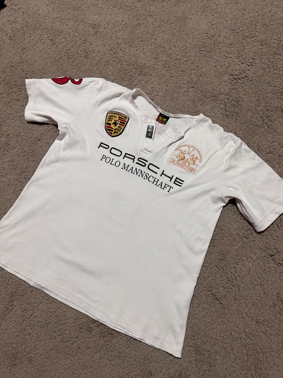 La Martina Vintage Polo Ralph Lauren PRL Porsche La Martina T-Shirt Size US M / EU 48-50 / 2 - 2 Thumbnail