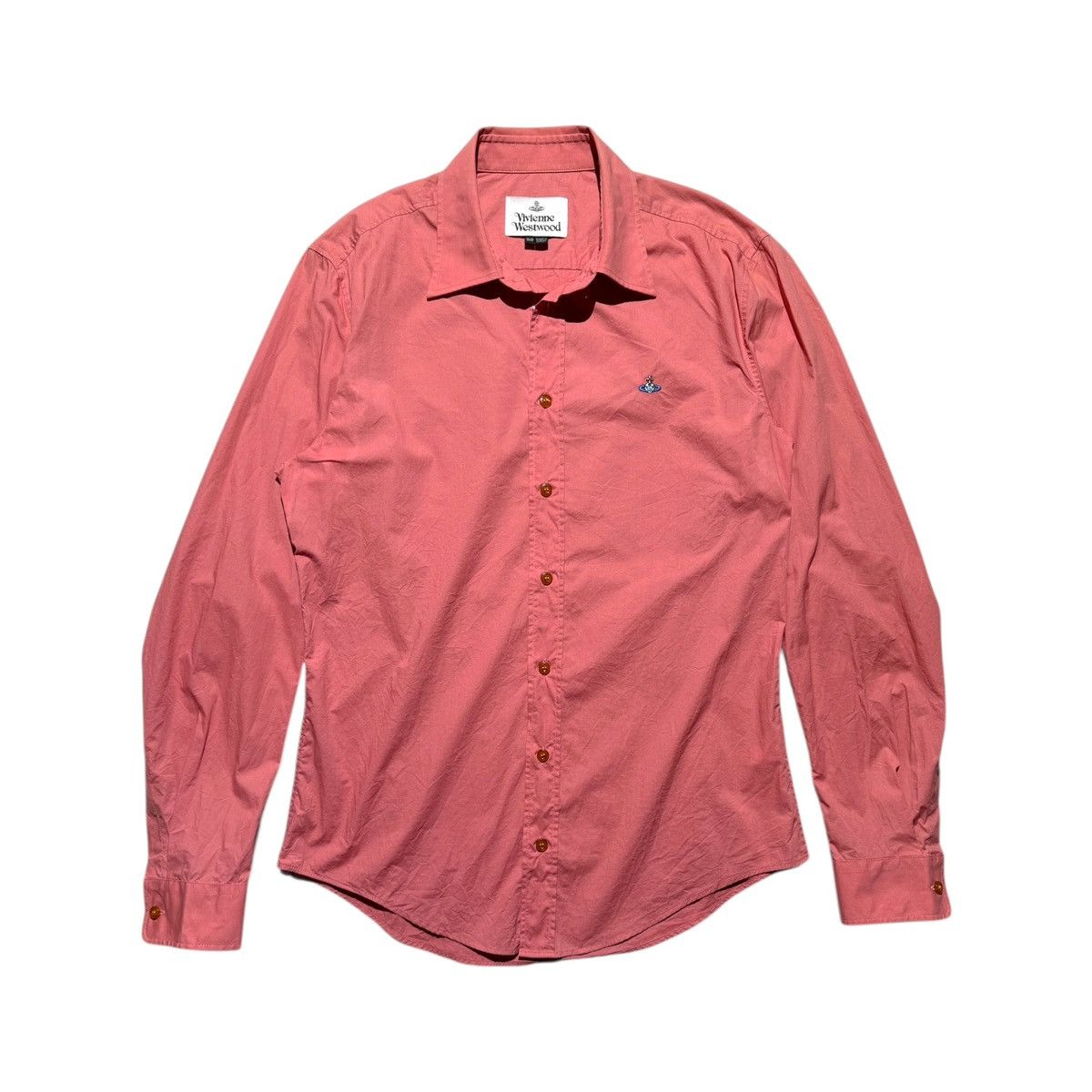 Vivienne Westwood Orb logo button down Size US M / EU 48-50 / 2 - 1 Thumbnail