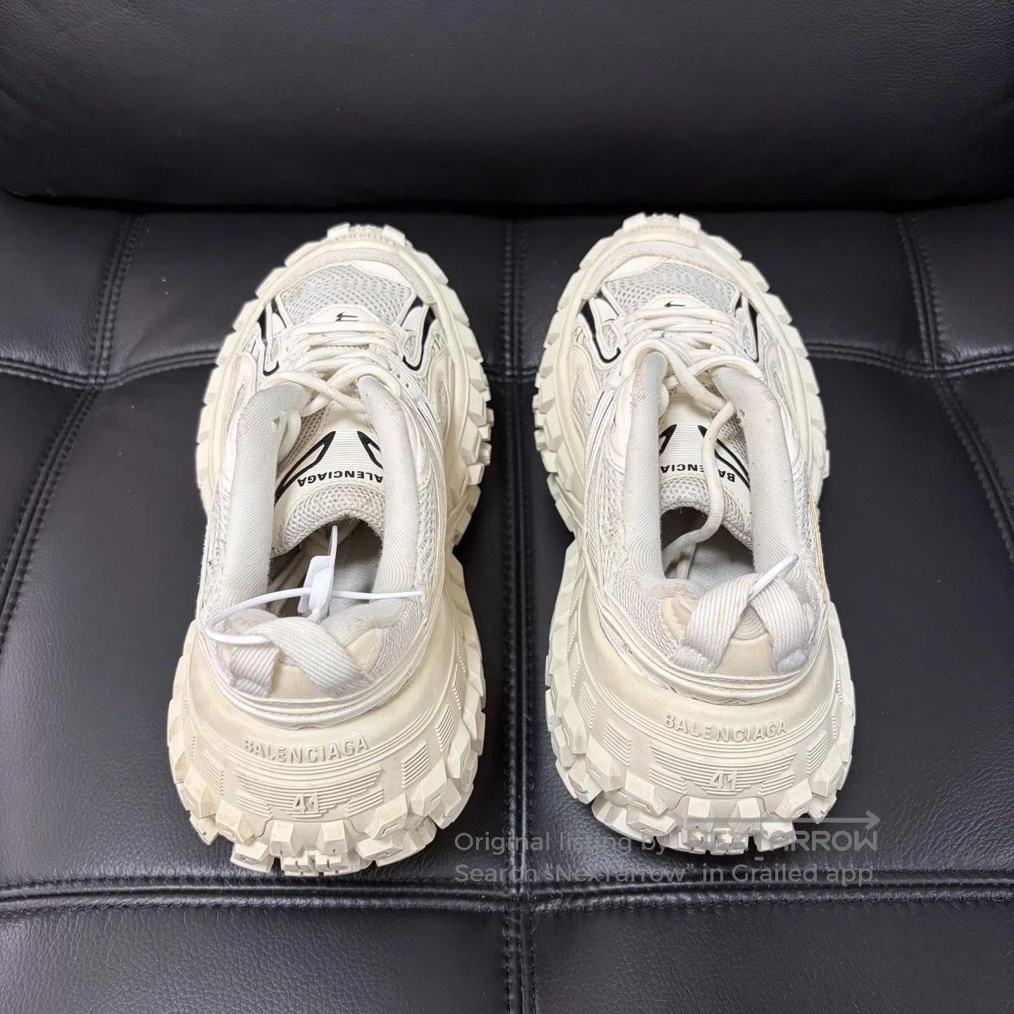 Balenciaga Balenciaga White Casual Thick Sole Shoes. Size US 8 / EU 41 - 4 Thumbnail