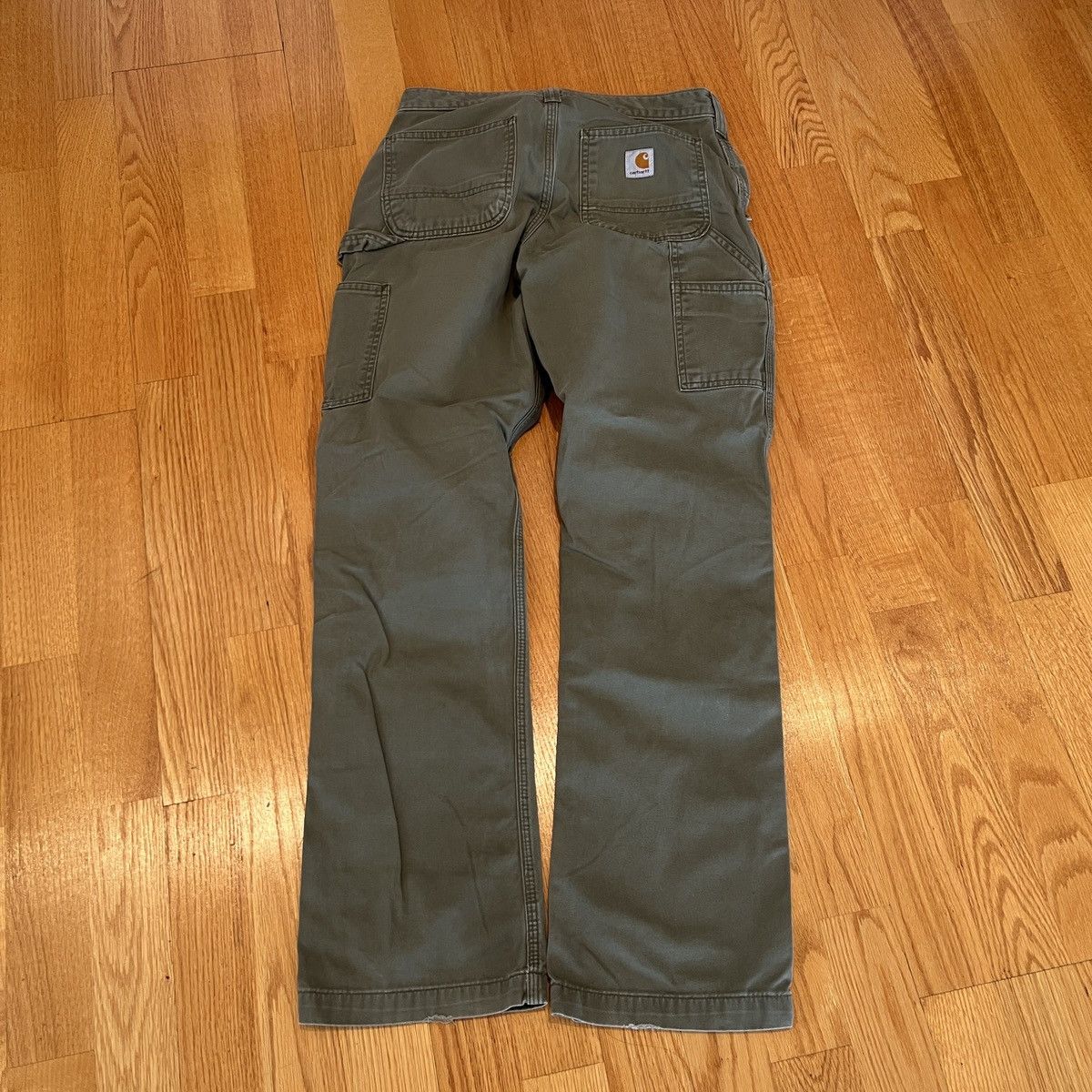 Carhartt Vintage Carhartt Carpenter Pants Green Size US 30 / EU 46 - 2 Thumbnail