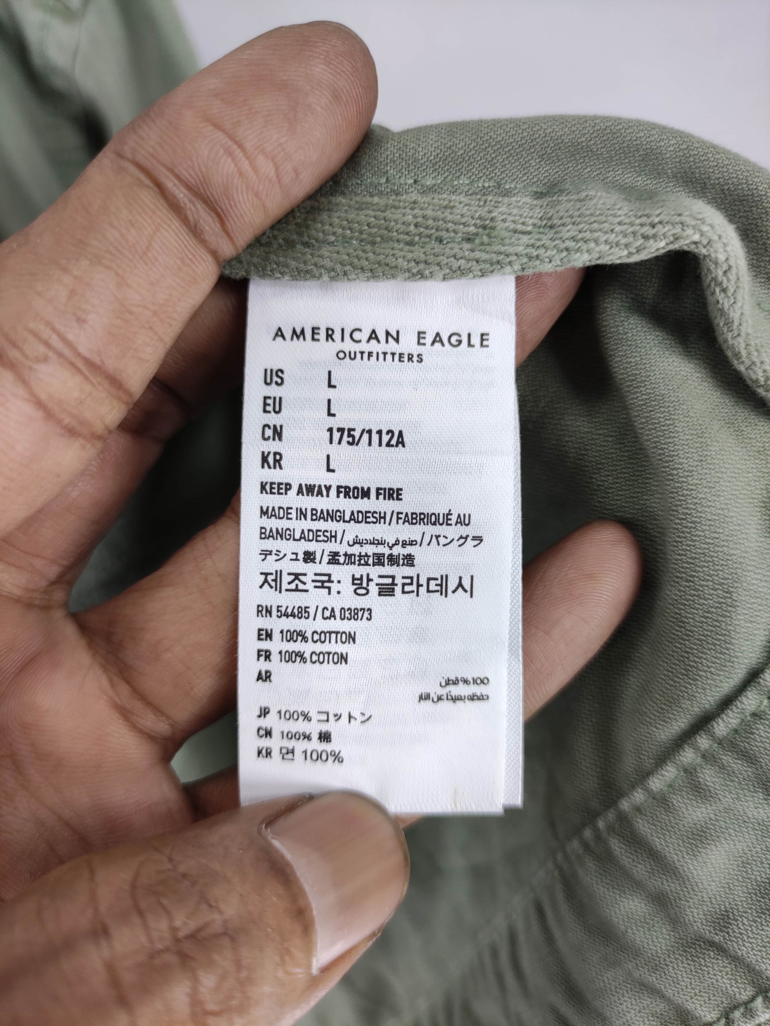 American Eagle Outfitters Vintage American Eagle Chore Jacket Cotton Size US L / EU 52-54 / 3 - 6 Thumbnail