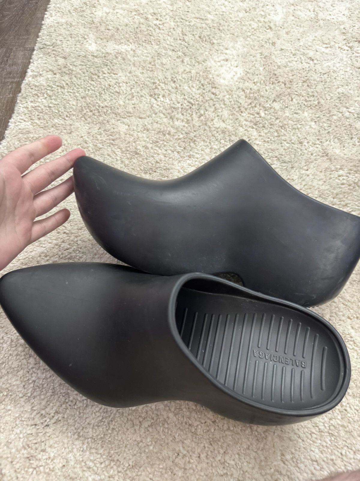 Balenciaga Balenciaga Rubber Technoclog Size 42 Size US 9 / EU 42 - 7 Thumbnail