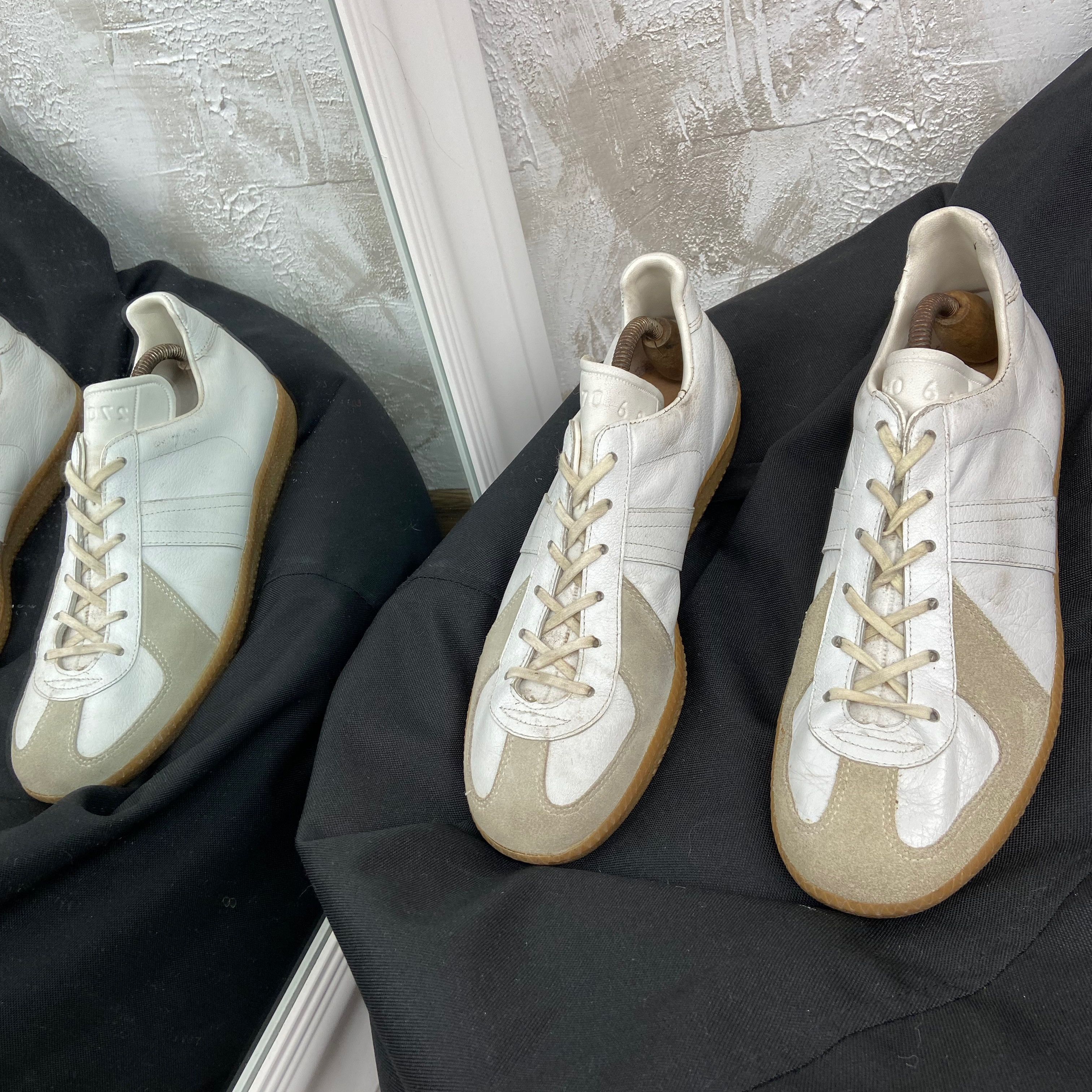 Other 1987 VINTAGE BW-SPORT GAT WHITE LEATHER SNEAKERS - 5027 Size US 9 / EU 42 - 2 Thumbnail