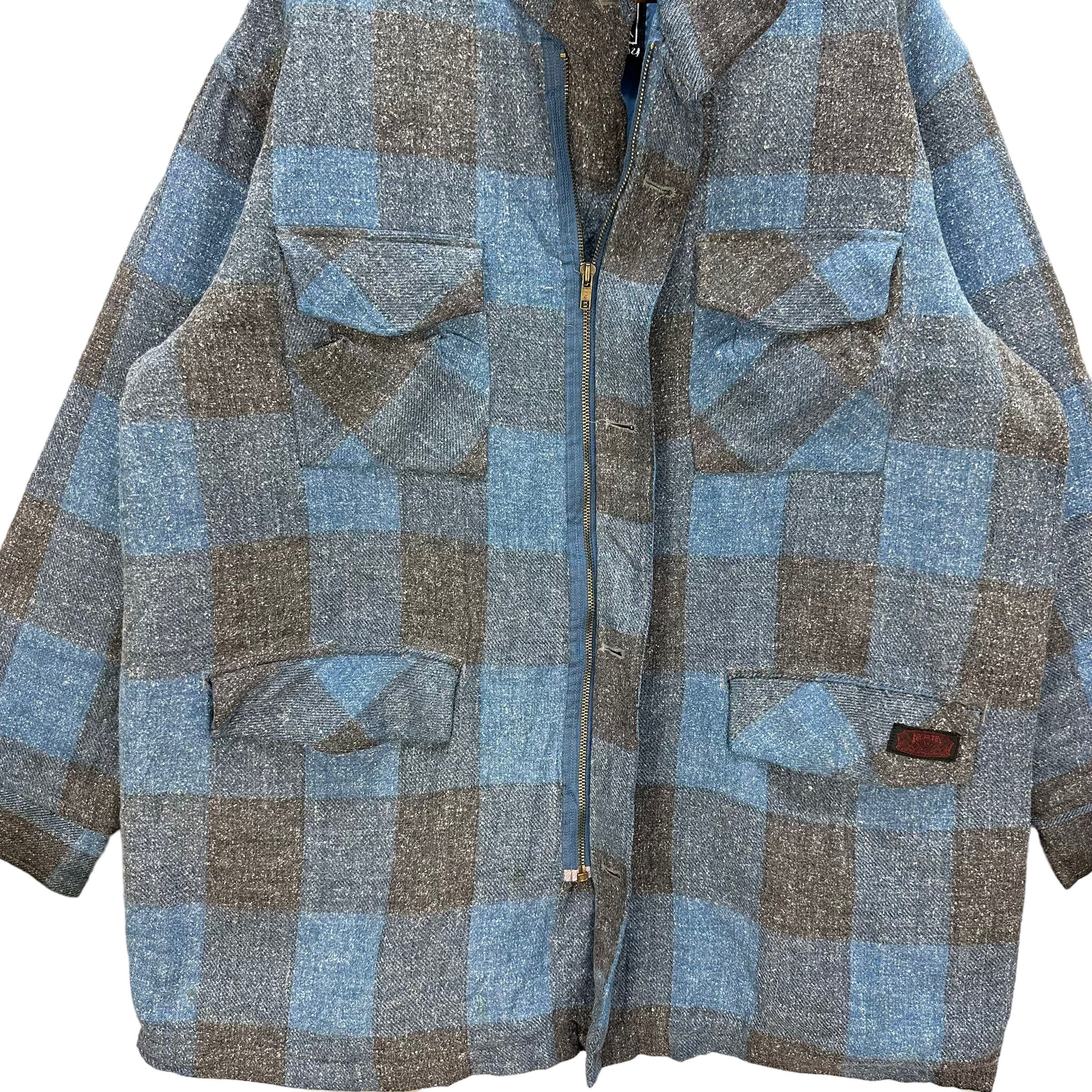 Vintage RUSTIC BOY TARTAN WOOL JACKET #8200-212 Size US XL / EU 56 / 4 - 7 Thumbnail