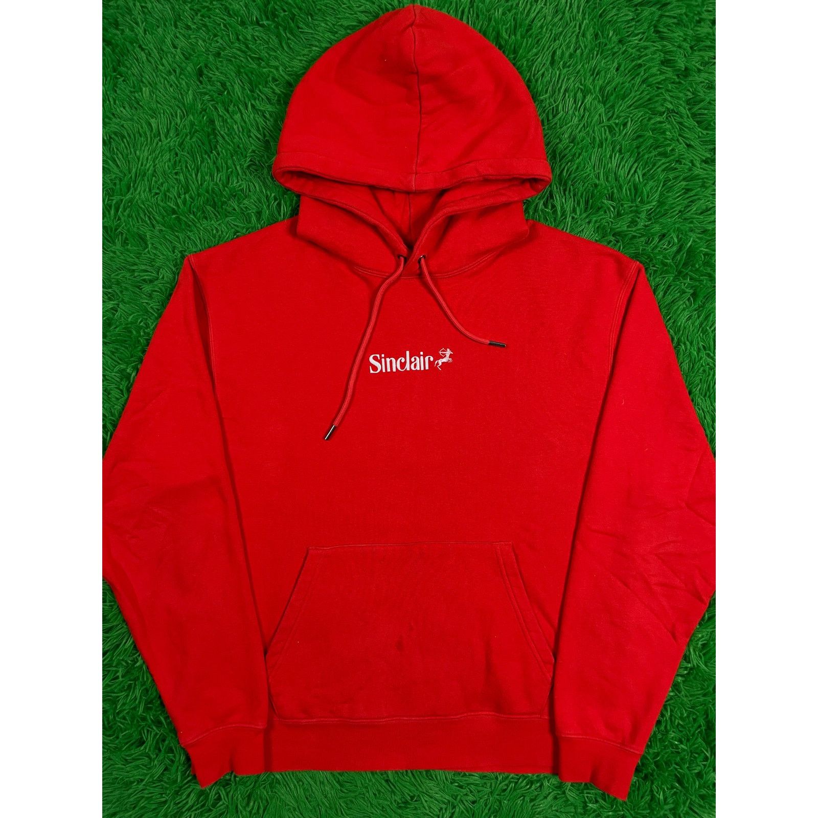 Sinclair Global Sinclair Hoodie Red White Small Used Size US XS / EU 42 / 0 - 1 Thumbnail