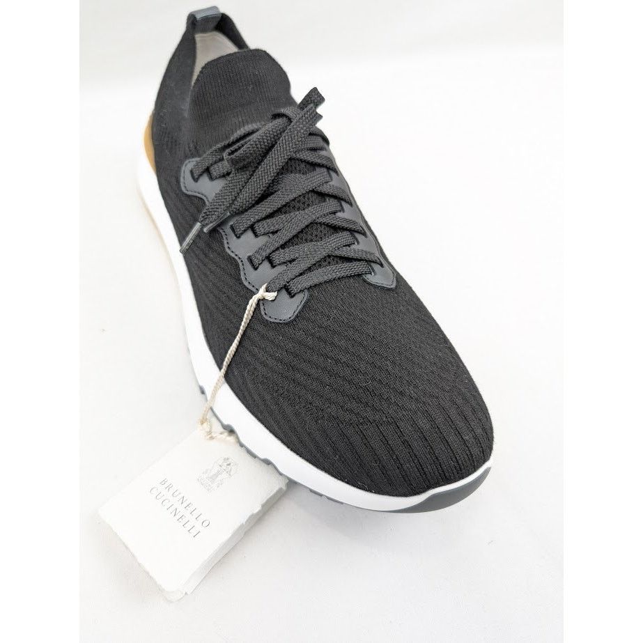 Brunello Cucinelli o1rshd1 Low-Top Sneakers in Black Size US 14 / EU 47 - 5 Thumbnail
