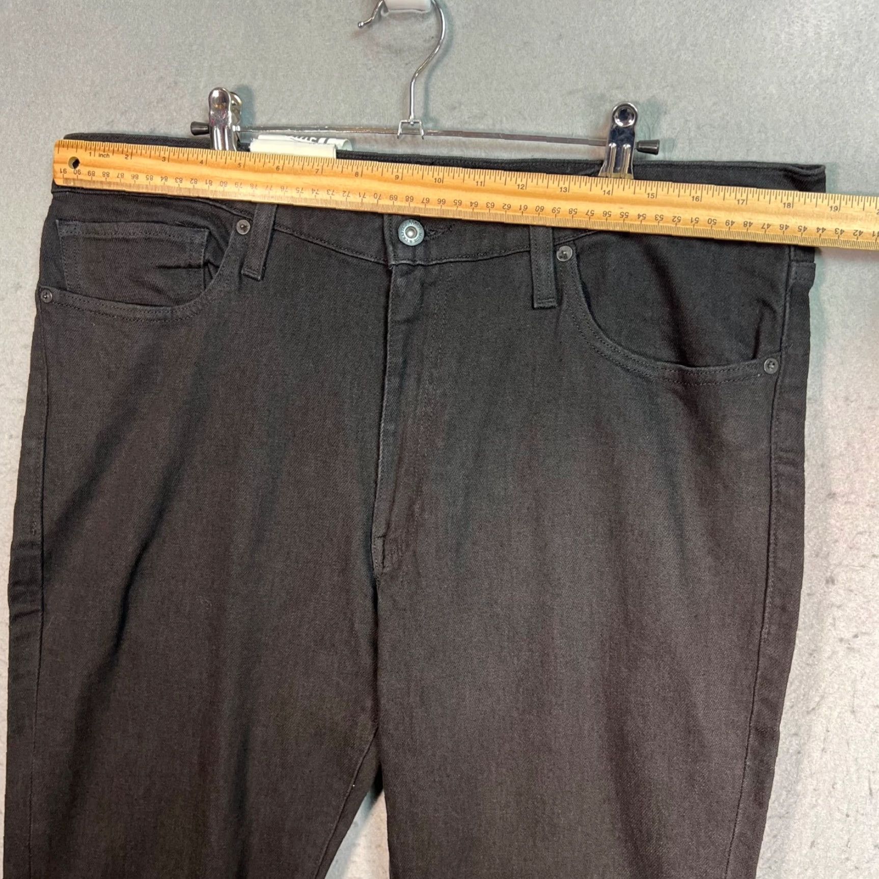 Levi's Levi's 511 Slim Fit Jeans 38x32 Mens Black Cotton Blend NEW! Levi's Slim Denim 5-Pocket Straight 38 Regular Mens 511 Model Vintage No Size US 38 / EU 54 - 7 Thumbnail