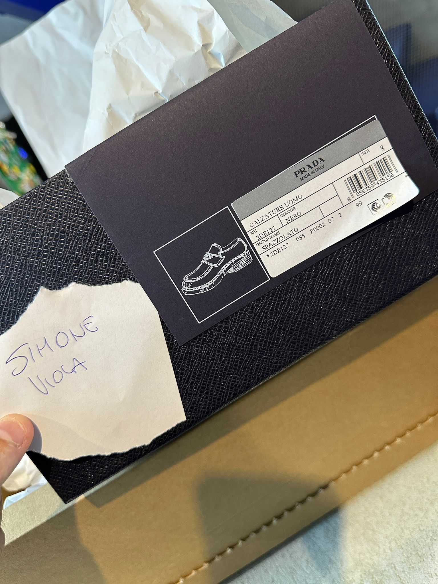 Prada Prada Mocassino Spazzolato Size US 8 / EU 41 - 4 Thumbnail