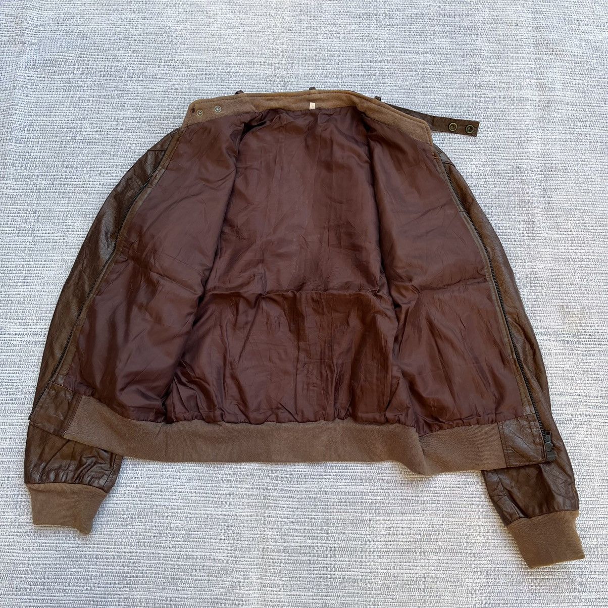 Vintage Vintage leather jacket Size US S / EU 44-46 / 1 - 12 Thumbnail