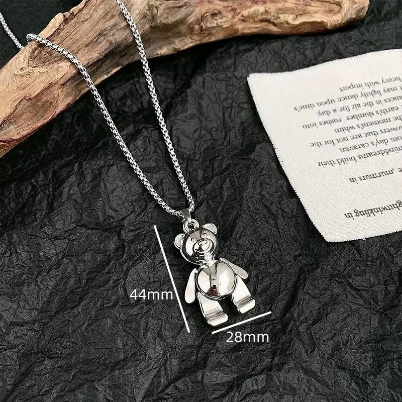 Vintage Winnie the Pooh Bear Pendant Necklace Size ONE SIZE - 6 Thumbnail
