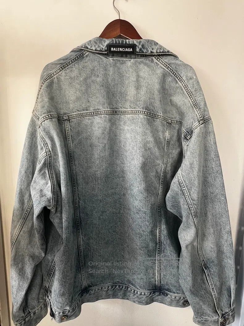 Balenciaga Balenciaga Denim Jacket Size US S / EU 44-46 / 1 - 5 Thumbnail