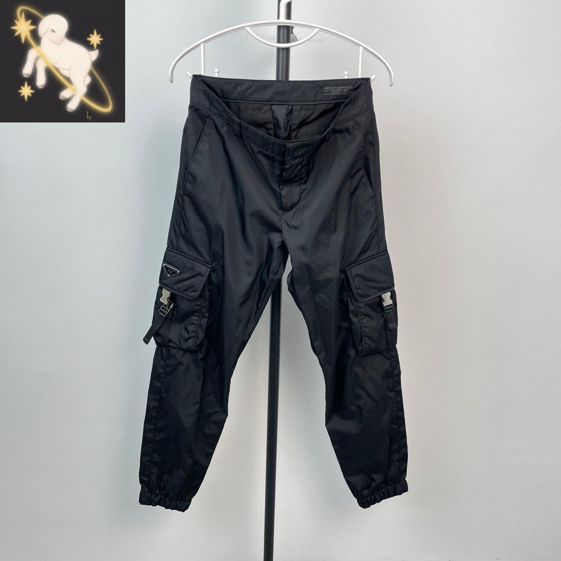 Prada Prada Casual Black Casual Pants 44 Men Size US 44 / EU 60 - 1 Thumbnail