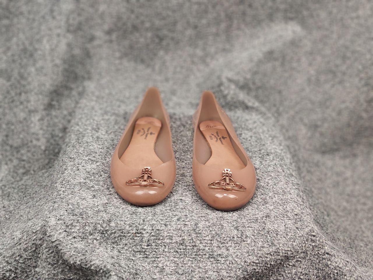 Vivienne Westwood Vivienne Westwood Anglomania Melissa Flats Logo Shoes Size US 6 / IT 36 - 1 Thumbnail
