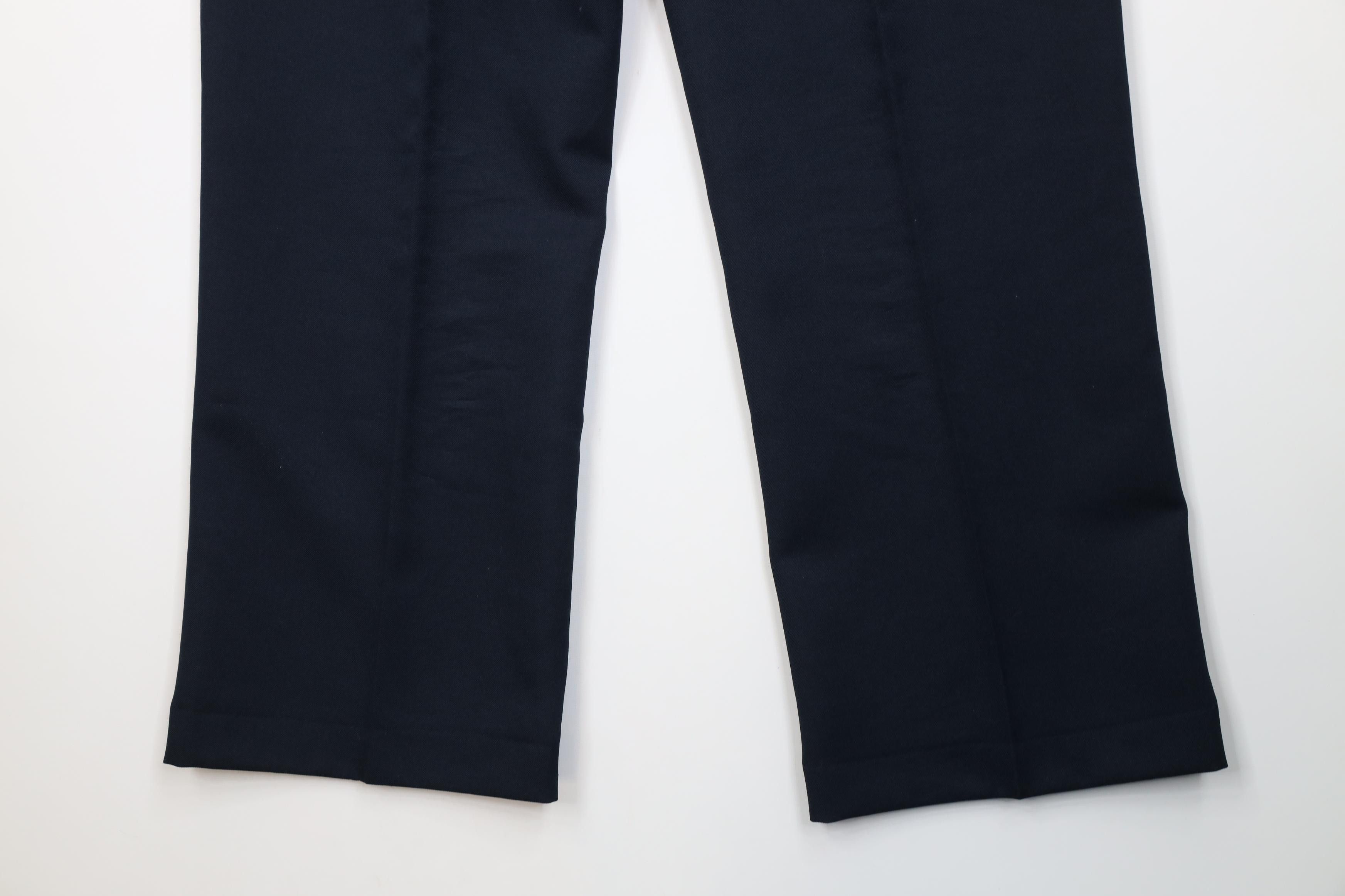 Vintage Vintage 70s Streetwear Flared Wide Leg Chino Pants Blue USA Size US 40 / EU 56 - 13 Thumbnail