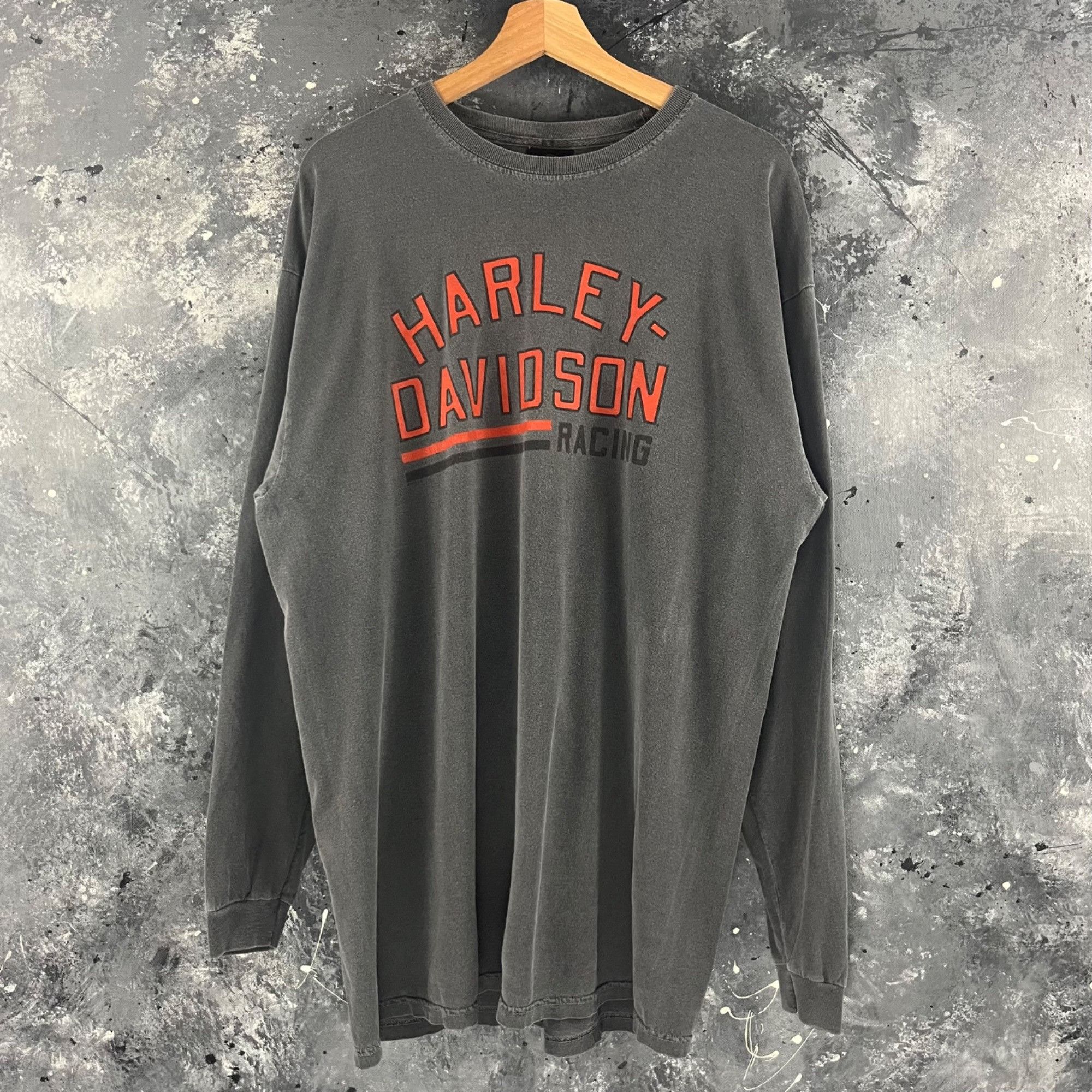 Harley Davidson × Vintage Vintage Harley Davidson long sleeve Size US XL / EU 56 / 4 - 1 Thumbnail