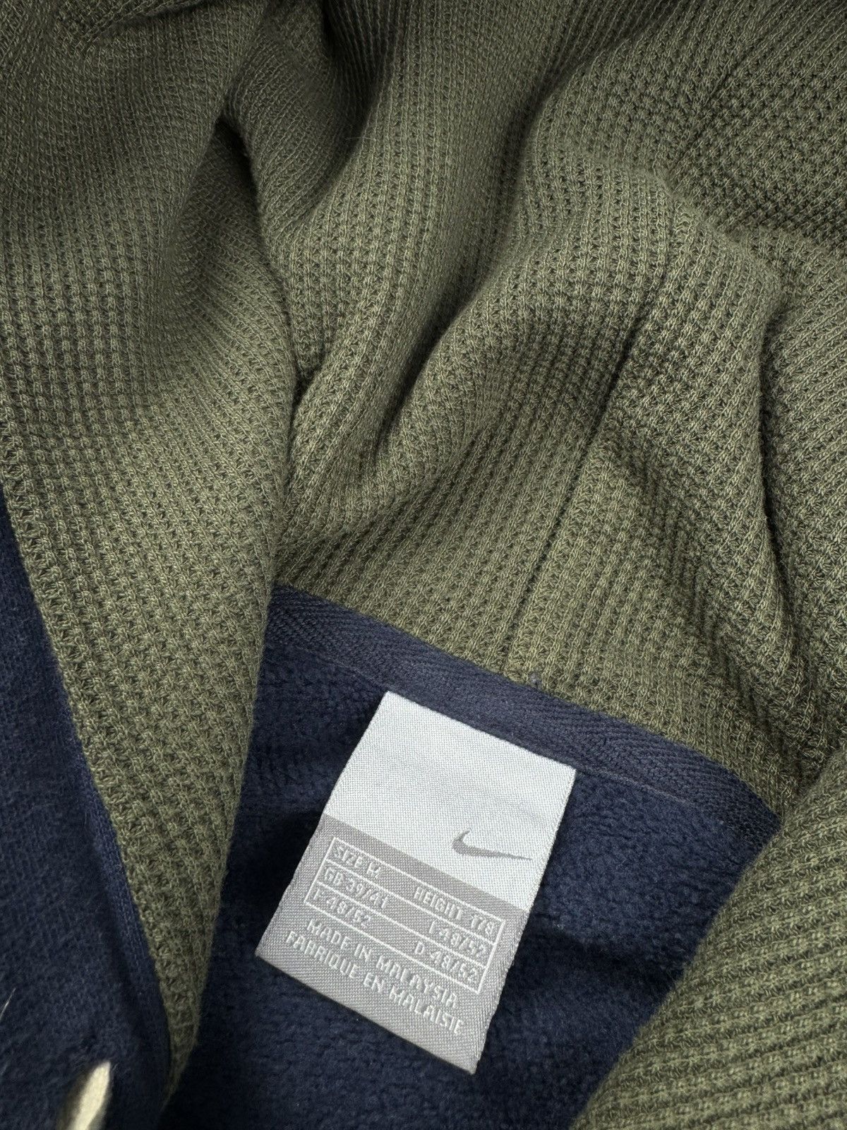 Nike × Vintage NIKE VINTAGE CENTER LOGO OVERSIZE BOXY HOODIE Size US M / EU 48-50 / 2 - 7 Thumbnail