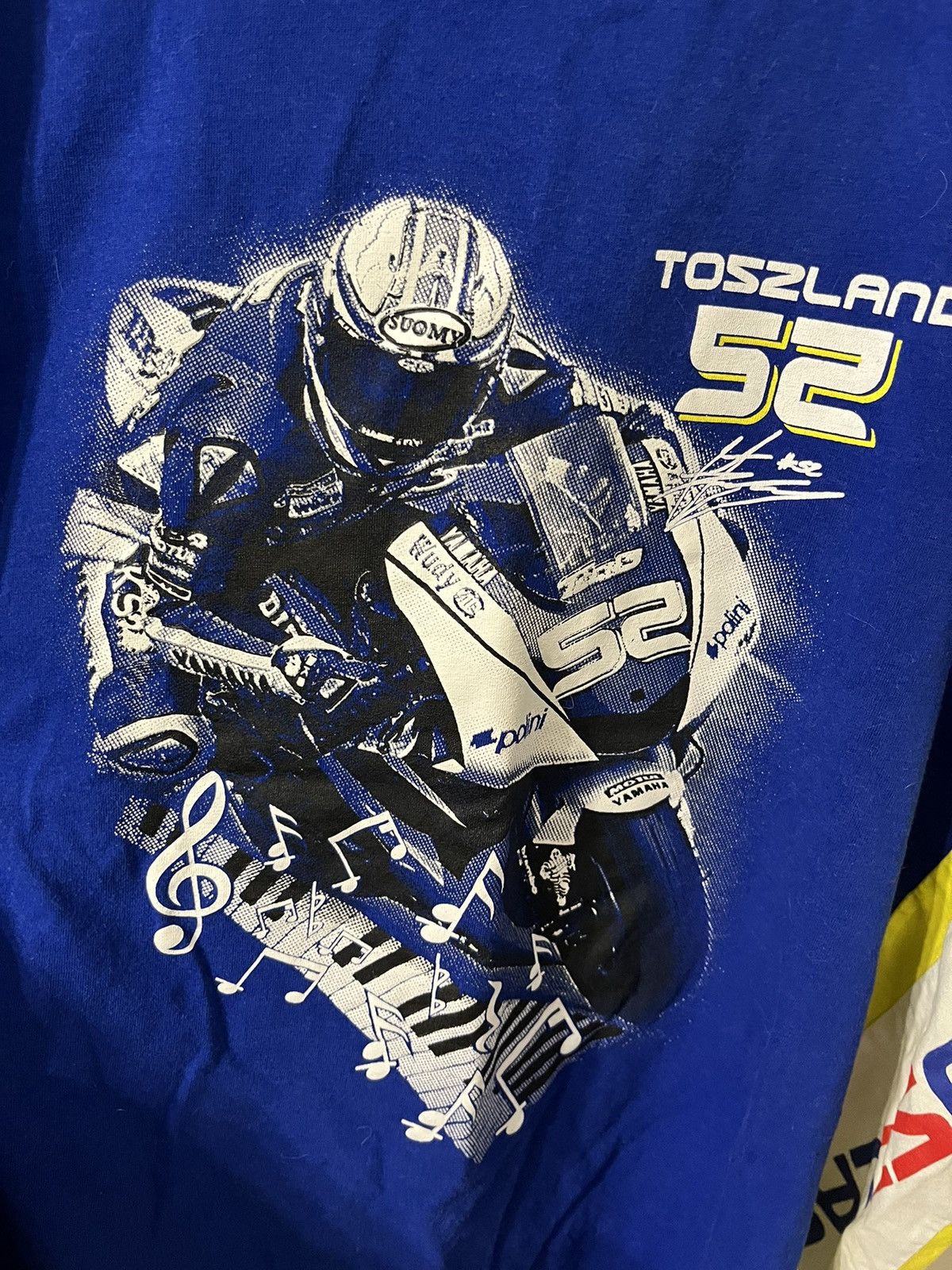 Yamaha Toszland Yamaha Motosport Vintage T Shirt Size US XXL / EU 58 / 5 - 5 Thumbnail