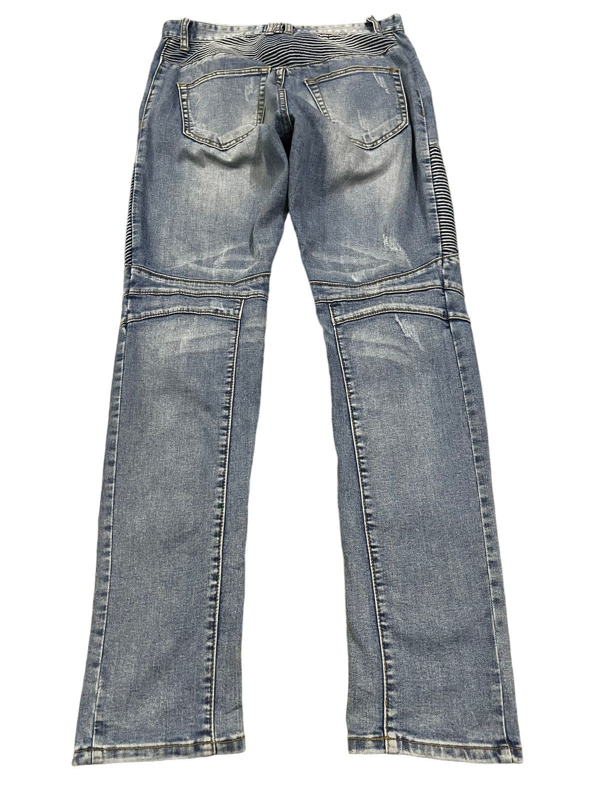 14th Addiction Vintage Japanese Brand Avant Garde Amiri Style Jeans Size US 30 / EU 46 - 2 Thumbnail