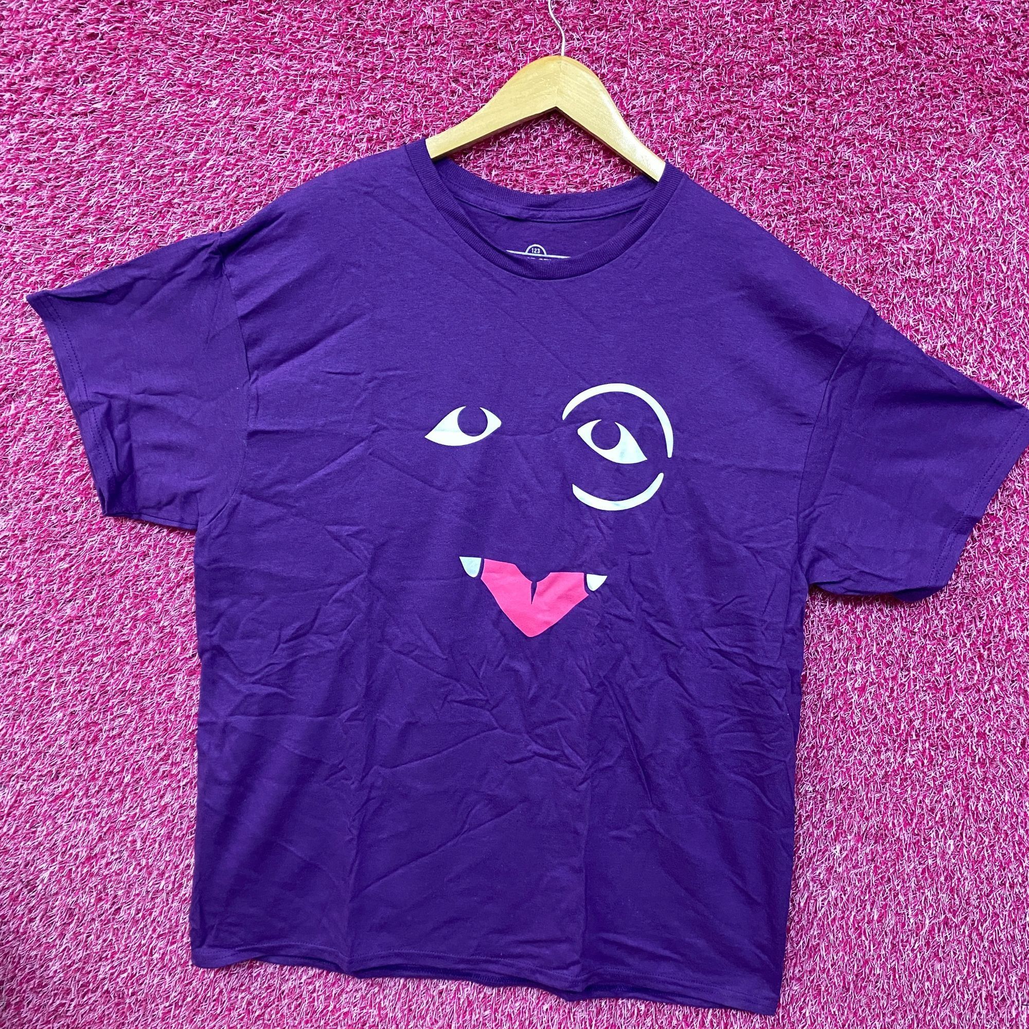 Other Sesame Street The Count Face Purple T-Shirt XL Size US XL / EU 56 / 4 - 3 Thumbnail