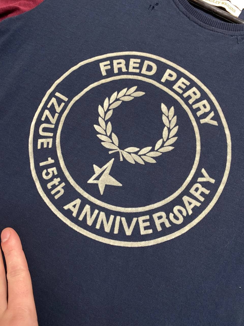 Fred Perry × Vintage Fred Perry Mens Vintage 90s Short Sleeve T-Shirt Crew Size US S / EU 44-46 / 1 - 5 Thumbnail