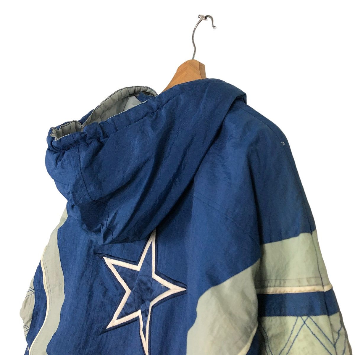 NFL 🔥90’s Vintage Bomber Jacket NFL Starter Cowboys Big Logo Size US XL / EU 56 / 4 - 8 Thumbnail