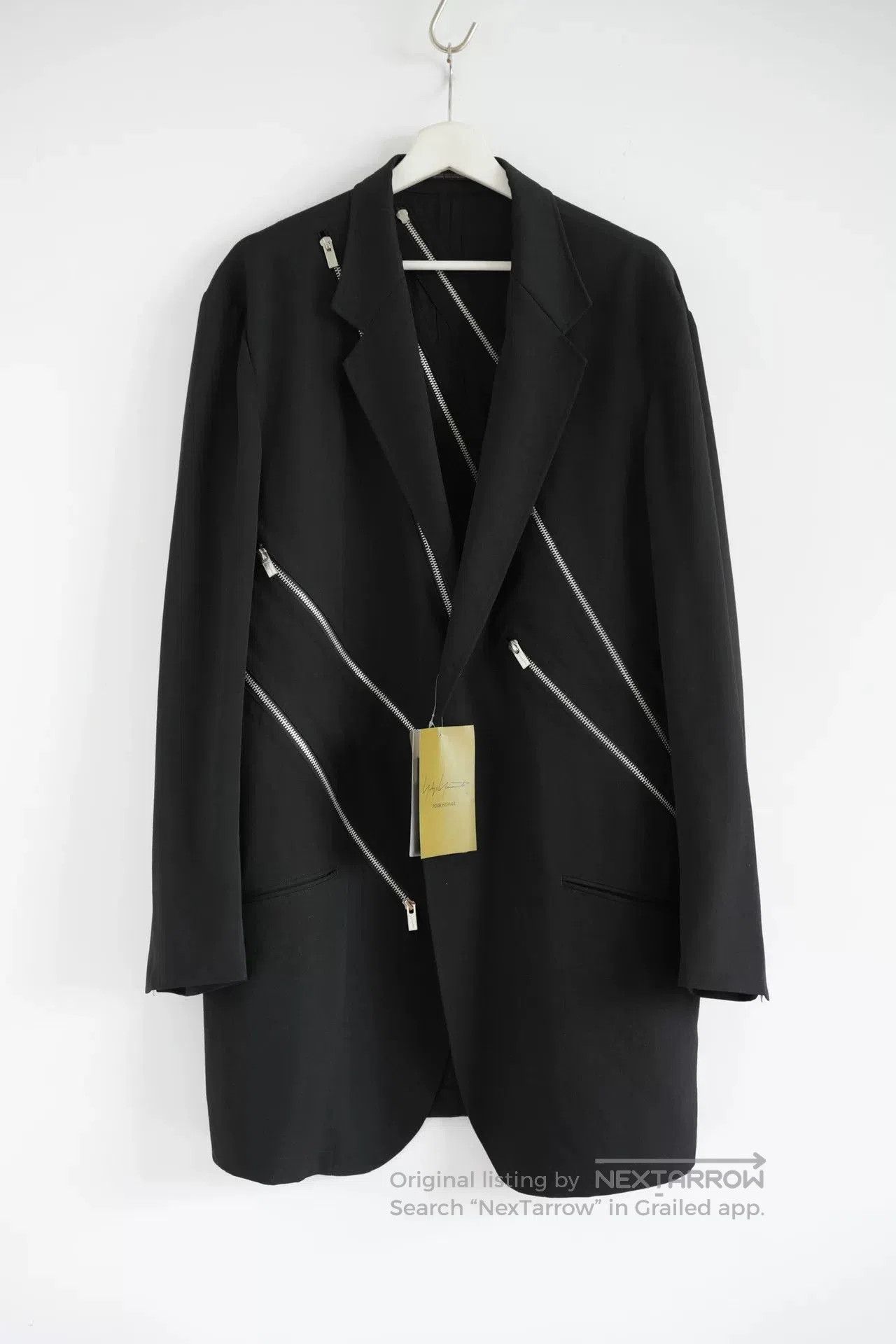 Yohji Yamamoto Yohji Yamamoto 22SS Wool Blazer. Size US S / EU 44-46 / 1 - 1 Thumbnail